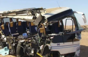 At least 21 killed in Egypt bus crash on Dahab–Nuweiba road
