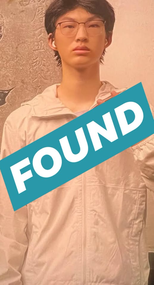 Wang Zhang, Missing Found Safe In UK, Near Cherry Tree Drive in Parr